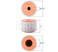 Filtro aria Cartuccia filtro LX 2607/2 KNECHT per AUDI A6 C7 A6 C7 Avant