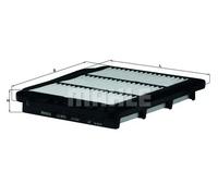 Filtro aria Cartuccia filtro LX 2679 KNECHT per CHEVROLET DAEWOO