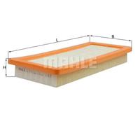 Filtro aria Cartuccia filtro LX 2738 KNECHT per FIAT CITROËN PEUGEOT