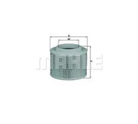 Filtro Aria Mahle LX 2808/1 per Ford Mazda Toyota Ford Usa