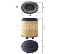 Filtro aria MAHLE KNECHT LX 2974