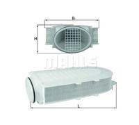 Filtro aria KNECHT LX 2991/1