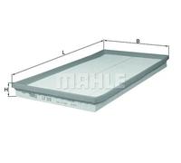 Filtro aria Cartuccia filtro LX 3031 KNECHT per MERCEDES-BENZ CLASSE V