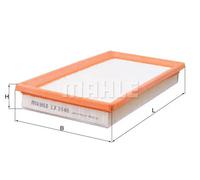 MAHLE ORIGINAL LX 3148 Filtro aria