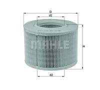 Filtro aria Cartuccia filtro LX 330 KNECHT per RENAULT ARO