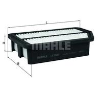 Filtro aria Cartuccia filtro LX 3537 KNECHT per HYUNDAI KIA