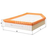 Filtro aria Cartuccia filtro LX 4234 MAHLE per VOLVO V40 Hatchback