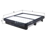 Filtro aria KNECHT LX 4301