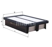 Filtro aria Cartuccia filtro LX 4941 KNECHT