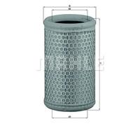 Filtro aria Cartuccia filtro LX 646/1 KNECHT per RENAULT NISSAN