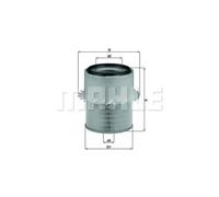 Filtro aria KNECHT LX 673