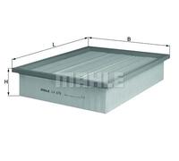 Filtro aria Cartuccia filtro LX 678 KNECHT per MERCEDES-BENZ HYUNDAI