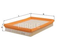 MAHLE ORIGINAL LX 687 Filtro aria per VW Golf IV Schrägheck (1J1)