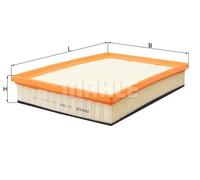 Filtro aria Cartuccia filtro LX 688 KNECHT per VW FORD SEAT RENAULT