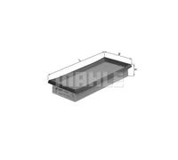 MAHLE ORIGINAL LX 689 Filtro aria per FIAT PUNTO (176) FIORINO Kasten (146)