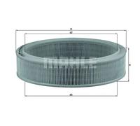 Filtro aria Cartuccia filtro LX 853 MAHLE per LANCIA FIAT ZASTAVA