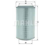 Knecht LX 913 Filtro Motore