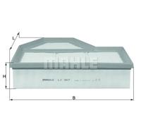 Filtro aria KNECHT LX 987