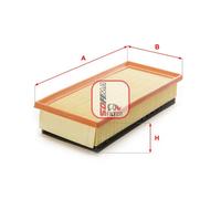 Filtro aria Cartuccia filtro S 0080 A SOFIMA per ALFA ROMEO 147 GT