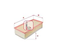 Filtro aria Cartuccia filtro S 0333 A SOFIMA per CITROËN LANCIA FIAT PEUGEOT