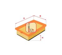 Filtro aria SOFIMA S 3607 A per 500L (351_, 352_) 1.6 2012-