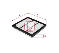 Filtro aria Cartuccia filtro S 3652 A SOFIMA per FIAT FREEMONT
