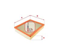 Filtro aria Cartuccia filtro S 3802 A SOFIMA per OPEL FIAT