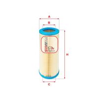 Filtro aria Cartuccia filtro S 7367 A SOFIMA per FIAT DOBLO MPV / Space wagon