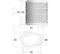 Filtro aria Cartuccia filtro W237/606 CHAMPION