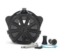 Filtro aria CNC Air Cleaner alluminio nero per Harley Touring 2008-2017