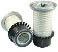 Filtro Aria Con Pinne E Coperchio Ricambio Baldwin PA2968-FN - Jcb 32/906801