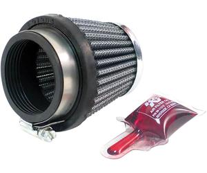 Filtro aria conico a trombetta alte prestazioni con imbocco 49mm K&N Rc-2500