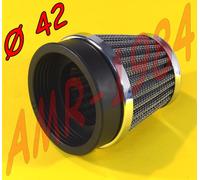 FILTRO ARIA CONICO IMBOCCO Ø 42 - ESTERNO Ø 52 ALTEZZA TOTALE 79 mm C. 26.4002