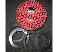 Filtro aria cono spugna Rosso diretto stile HKS universale 90 80 76 70 60 mm