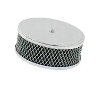Filtro aria cromato a rete per carburatore Zenith o Solex per R4, R5, R6