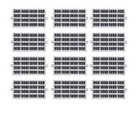 Filtro Aria Da 12 Pezzi, Compatibile Con Whirlpool, W10311524 W10315189, W10335147, 1876318, AP4538127 Parti Del Filtro Dell'aria Fresh Flow For Frigorifero