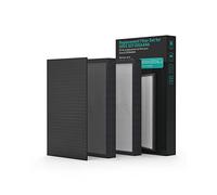 Filtro Aria di Ricambio H13 True HEPA per Purificatore d'Aria GREE GCF300ANSA, Filtro 3-in-1 H13 True HEPA e Carbone Attivo, Elimina il 99,97% di Allergie agli Animali Odori Fumo Polvere Pollini Acari
