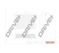 Filtro Aria Drve+ DP1110.10.0044 Per ALPINA, BMW, ROVER, WIESMANN