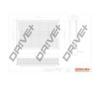 Filtro Aria Drve DP1110.10.0061 Per FORD, SEAT, VW