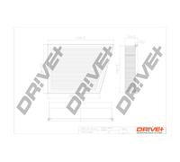 Filtro Aria Drve+ DP1110.10.0692 Per JAGUAR, JAGUAR (CHERY), LAND ROVER