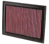 K&N Filtro aria 33-2409 a lunga durata per Nissan Juke, Micra IV, Note, Pulsar, Renault Koleos