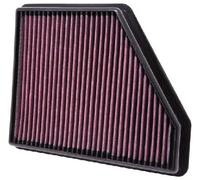 K&N Filtro aria 33-2434 lavabile e riutilizzabile per Chevrolet Camaro 3.6L V6/SS 6.2L V8 2010-2015