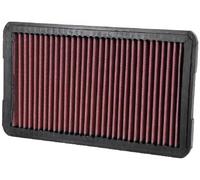 K&N Engineering Filtro aria sostitutivo 33-2530 - Lavabile e riutilizzabile