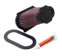 Filtro aria altre prestazioni flusso maggiorato K&N Yamaha Yfm 660 Ya-6601