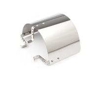 Filtro Aria Filtro Aspirazione Dell'aria Fredda Auto Con Copertura Protettiva In Acciaio Inossidabile Filtri Dell'aria Sportivi Ad Alto Flusso Filtro Dell'aria Auto(Silver)