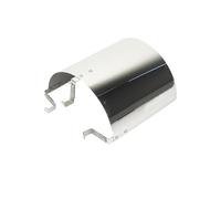Filtro Aria Filtro Aspirazione Dell'aria Fredda Auto Con Copertura Protettiva In Acciaio Inossidabile Filtri Dell'aria Sportivi Ad Alto Flusso Filtro Dell'aria Auto(7.9inch Silver)