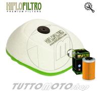 Filtro aria + Filtro olio HUSABERG FE 250 2013 / Kit Tipo Originale HIFLO FE250