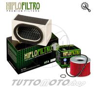 Filtro aria + Filtro olio KAWASAKI Z 550 (GT 550) 1987-2001 Tipo Originale HIFLO