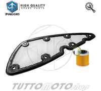 Filtro aria + Filtro olio ORIGINALE PIAGGIO Beverly 350 2012 2013 / Kit Filtri