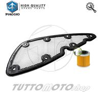Filtro aria + Filtro olio ORIGINALE PIAGGIO Beverly 350 2016 2017 / Kit Filtri